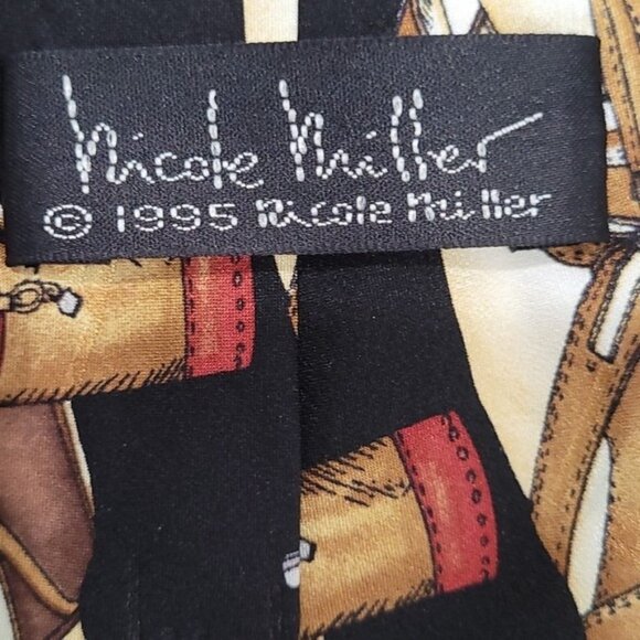 Men's golf Nicole Miller tie. - Picture 5 of 5